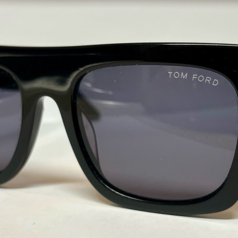 Tom Ford Fausto Black Rectangular Sunglasses - image 7